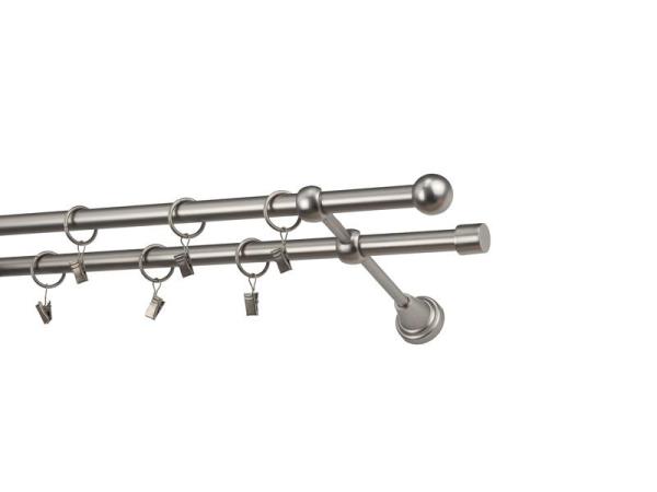 Garniže 16x16mm - dvojradové - BOLOGNA - satin