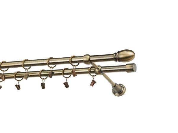 Garniže 19x19mm - dvojradové - BELUNO - antik