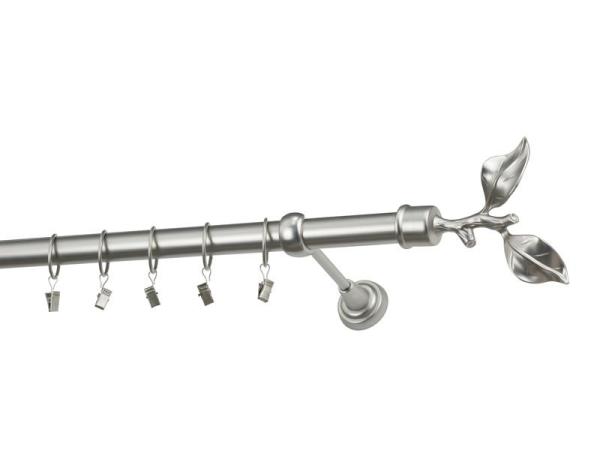 Garniže 25mm - jednoradové - LIST ROSE - satin