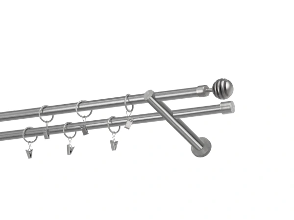 Garniže 16x16mm - dvojradové - VERONA - satin