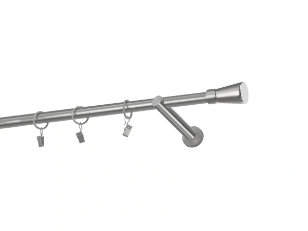 Garniže 19mm - jednoradové - RIMINY - satin