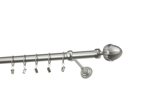 Garniže 25mm - jednoradové - ODEON - satin