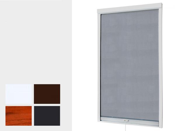 Sieťky na STREŠNÉ OKNO - rolovanie z hora - bežné farby