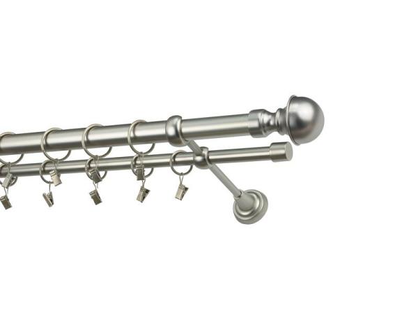 Garniže 25x16mm - dvojradové - BOSTON - satin