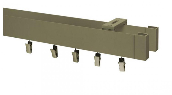 Garniže MODERN - dvojradové do stropu - odtieň PATINA