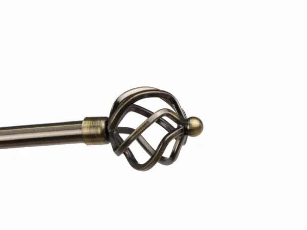 Garniže 16mm - jednoradové - SPIRAL - antik 4