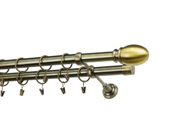 Garniže 25x25mm - dvojradové - BELUNO - antik