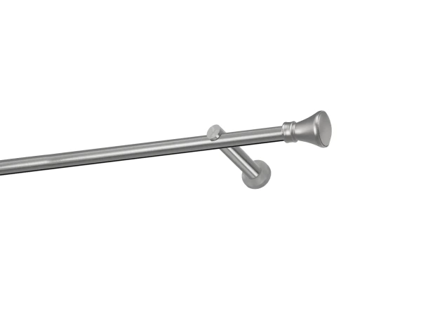 Garniža 19mm - drážková tyč - 1rad - KOLOSEO - satin 1