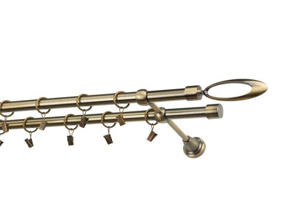 Garniže 19x19mm - dvojradové - VENEZIA - antik