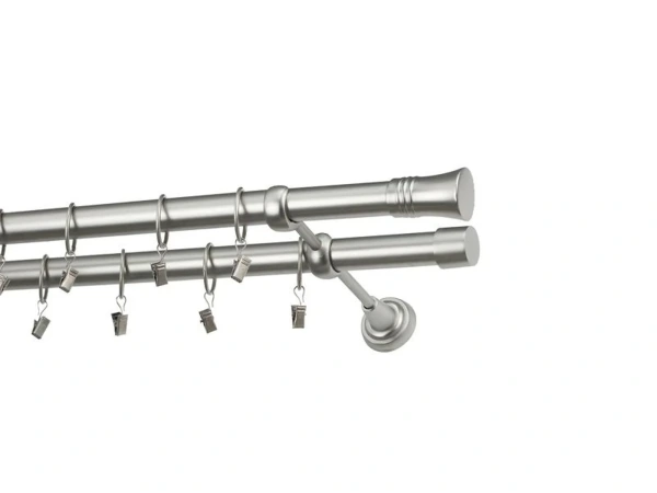 Garniže 25x25mm - dvojradové - CAPRI - satin