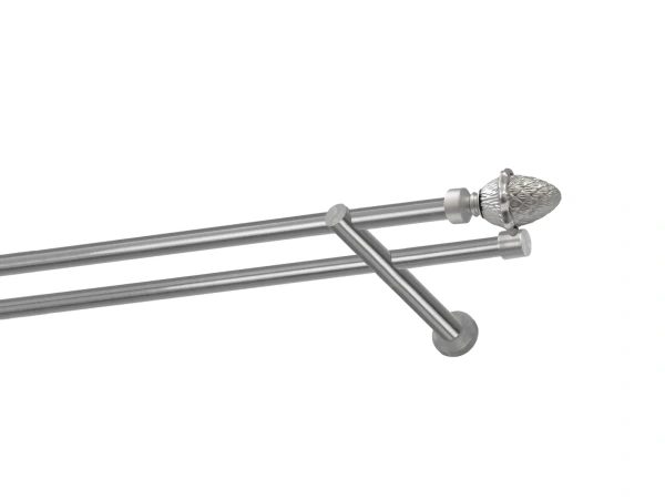 Garniže 16x16mm - dvojradové - ŽALUĎ - satin 1