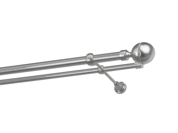 Garniže 25x16mm - dvojradové - KALISTO CRYSTAL - satin 1