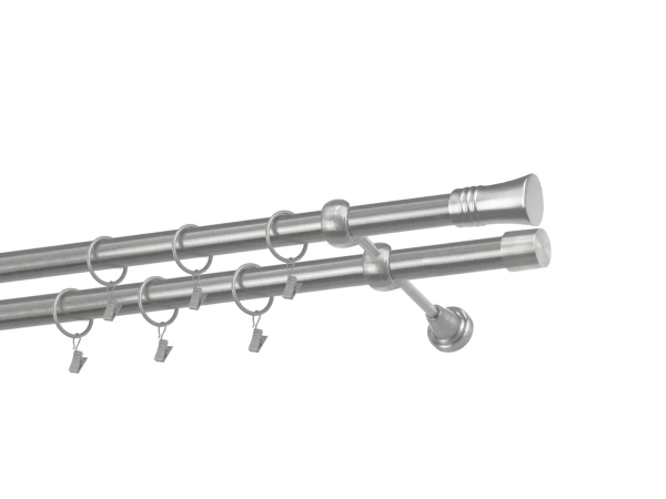 Garniže 25x25mm - dvojradové - CAPRI - satin