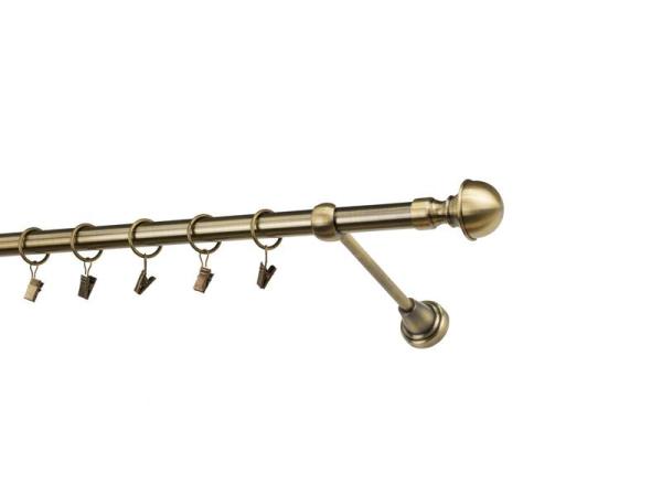 Garniže 19mm - jednoradové - BOSTON - antik