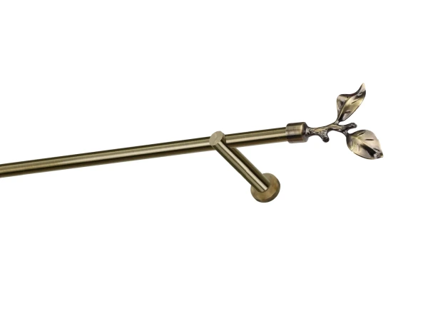 Garniže 16mm - jednoradové - LIST ROSE - antik 1