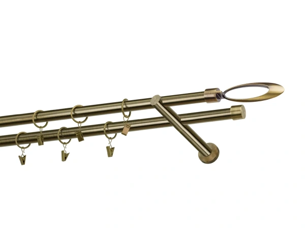 Garniže 19x19mm - dvojradové - VENEZIA - antik