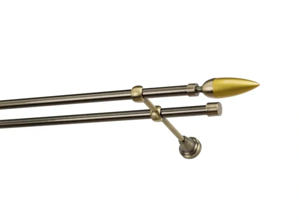 Garniže 16x16mm - dvojradové - LINEA - antik 1