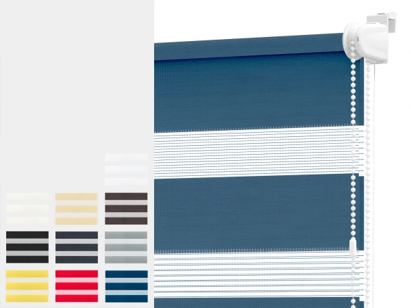 Roleta MINI+ deň a noc - látka ZAKYNTHOS