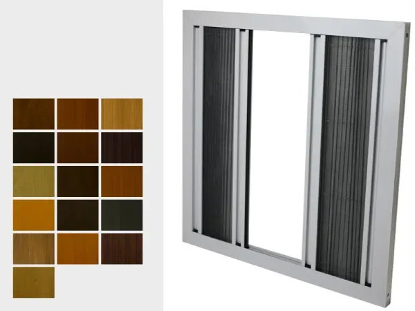 Sieťky na DVERE - PLISÉ dvojstranné - renolit