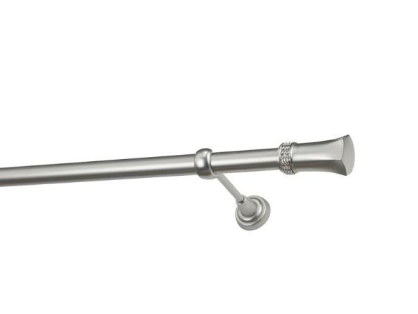 Garniže 25mm - jednoradové - PLUTON CRYSTAL - satin 1