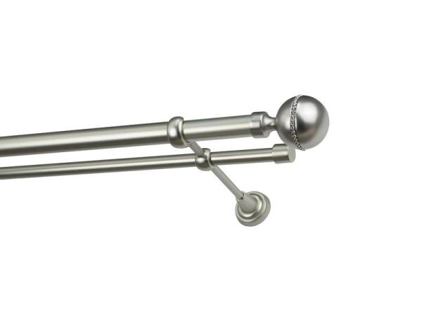 Garniže 25x16mm - dvojradové - KALISTO CRYSTAL - satin 1