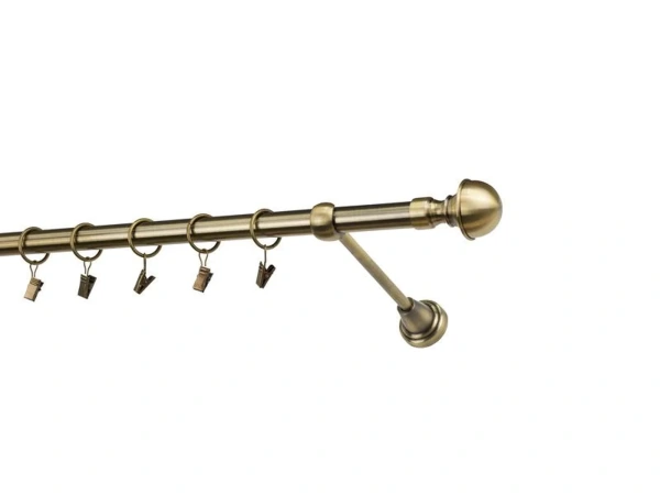 Garniže 19mm - jednoradové - BOSTON - antik