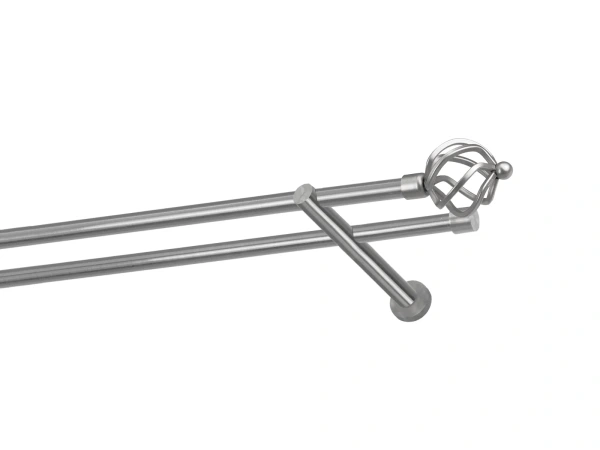 Garniže 16x16mm - dvojradové - SPIRAL - satin 1