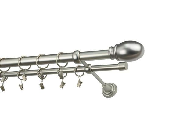 Garniže 25x16mm - dvojradové - BELUNO - satin