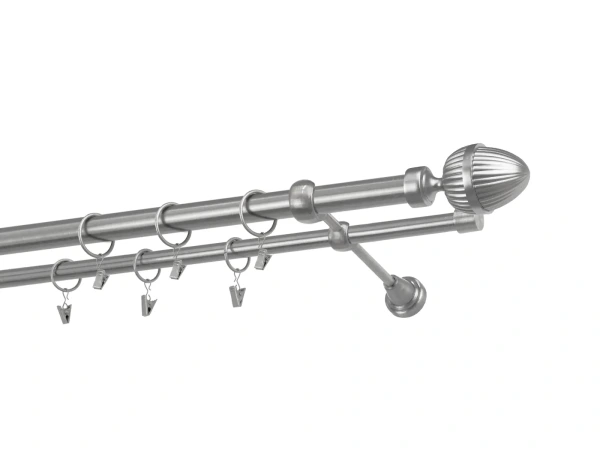 Garniže 25x16mm - dvojradové - ODEON - satin