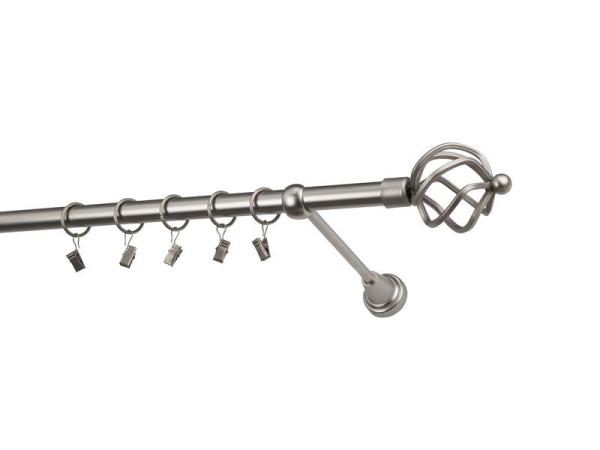 Garniže 19mm - jednoradové - SPIRAL - satin