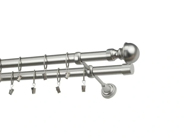 Garniže 25x25mm - dvojradové - BOSTON - satin