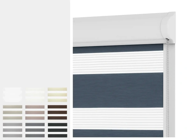 Roleta SWING - deň a noc - látka IBIZA