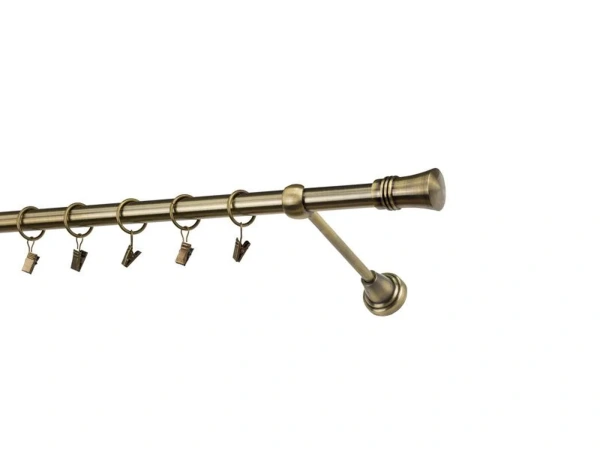 Garniže 19mm - jednoradové - CAPRI - antik