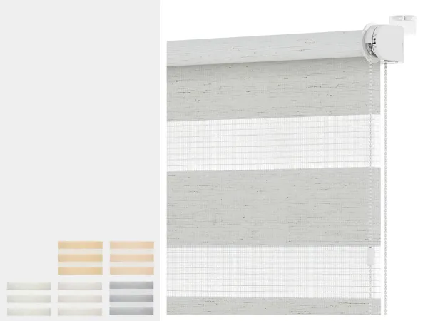 Roleta  MINI - deň a noc - látka BALI