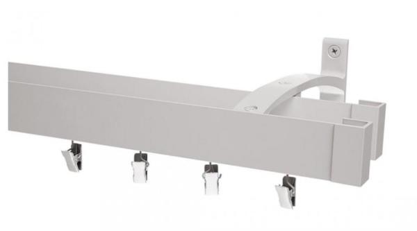 Garniže MODERN - dvojradové na stenu - odtieň INOX