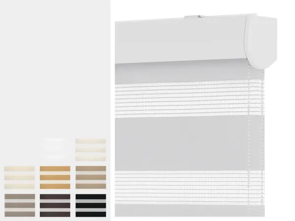 Roleta  NOBLE - deň a noc - látka MIAMI