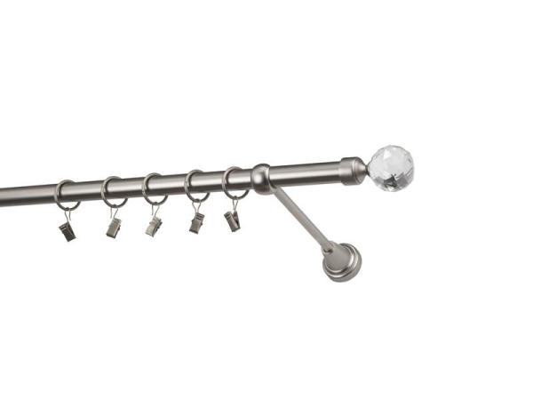 Garniže 19mm - jednoradové - GUĽA CRYSTAL - satin