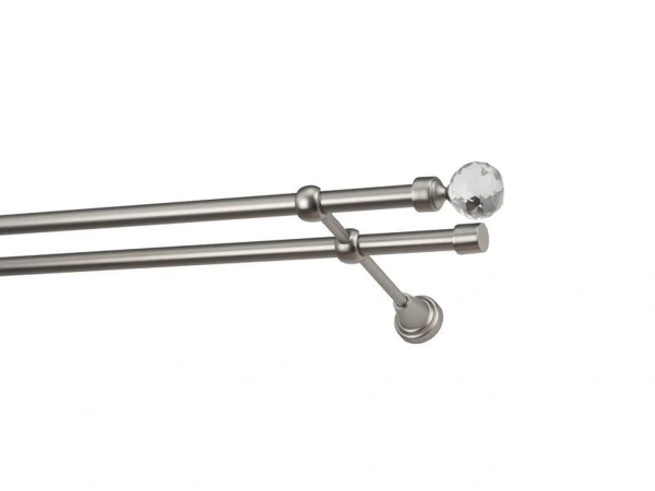 Garniže 16x16mm - dvojradové - GUĽA CRYSTAL - satin 1