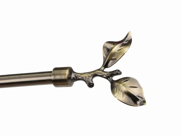 Garniže 19x19mm - dvojradové - LIST ROSE - antik 5