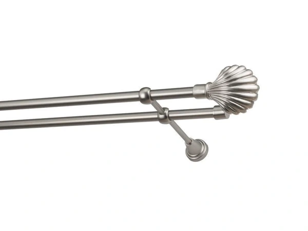 Garniže 16x16mm - dvojradové - MUŠLA - satin 1