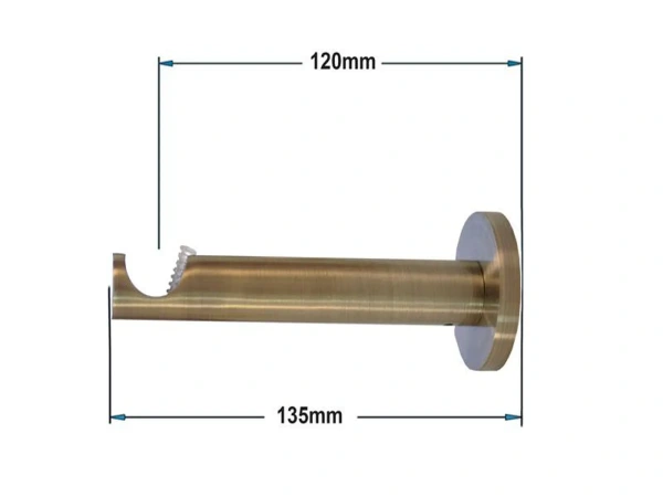Garniže 19mm - jednoradové - LIST VEĽKÝ - antik 3