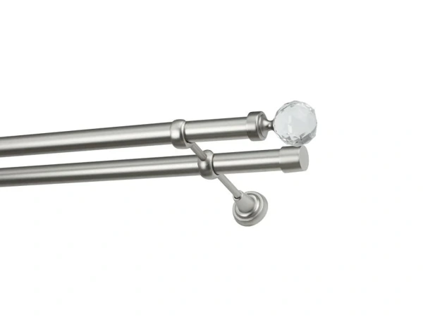 Garniže 25x25mm - dvojradové - GUĽA CRYSTAL - satin 1