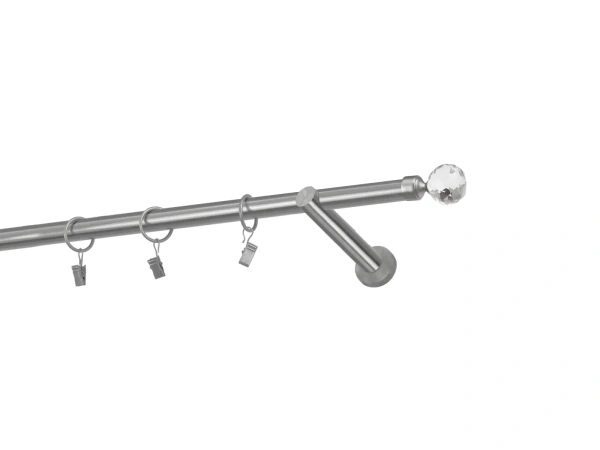 Garniže 19mm - jednoradové - GUĽA CRYSTAL - satin