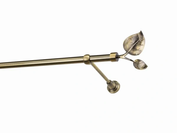 Garniže 19mm - jednoradové - LIST VEĽKÝ - antik 1