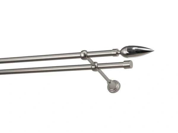 Garniže 16x16mm - dvojradové - LINEA - satin 1