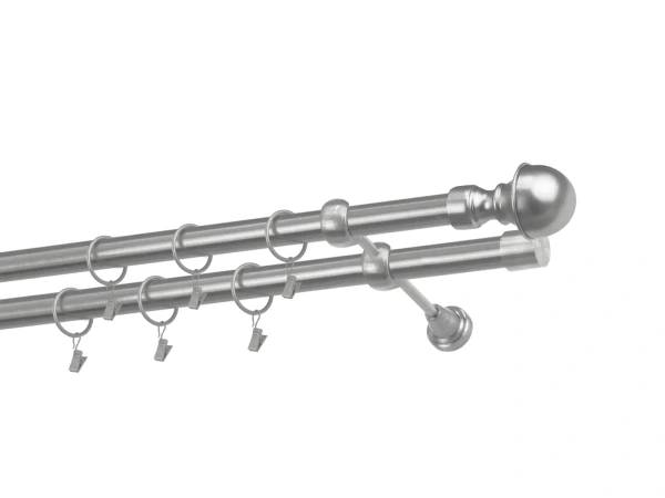 Garniže 25x25mm - dvojradové - BOSTON - satin