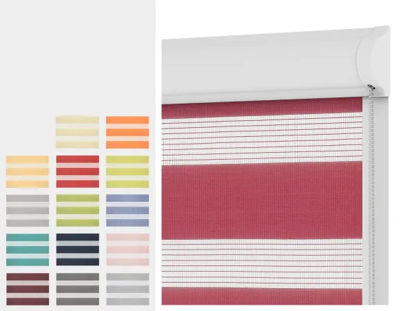 Roleta SWING - deň a noc - látka BAHAMA