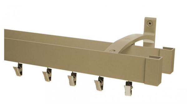 Garniže MODERN - dvojradové na stenu - odtieň PATINA