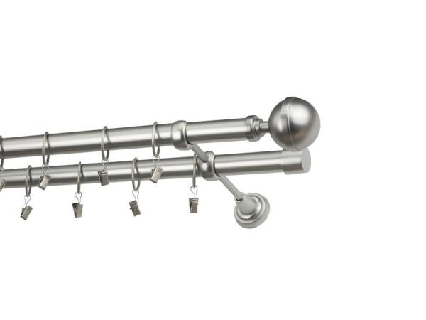 Garniže 25x25mm - dvojradové - KALISTO - satin