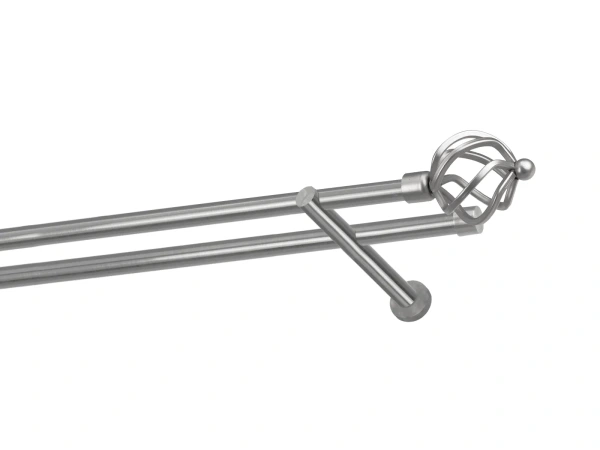 Garniže 19x19mm - dvojradové - SPIRAL - satin 1